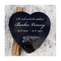 Gravsten Hjärta - Lovesten Gravstenar AB  -  Bästa Pris