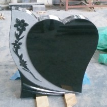 Gravsten Hjärta PG 46 Rose