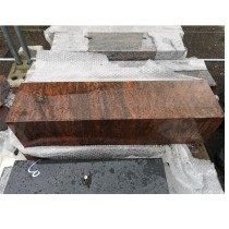 granitsockel 20x20x80 cm ML  red 