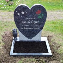 Gravsten  LS361 (70x80x10) (BxHxD)